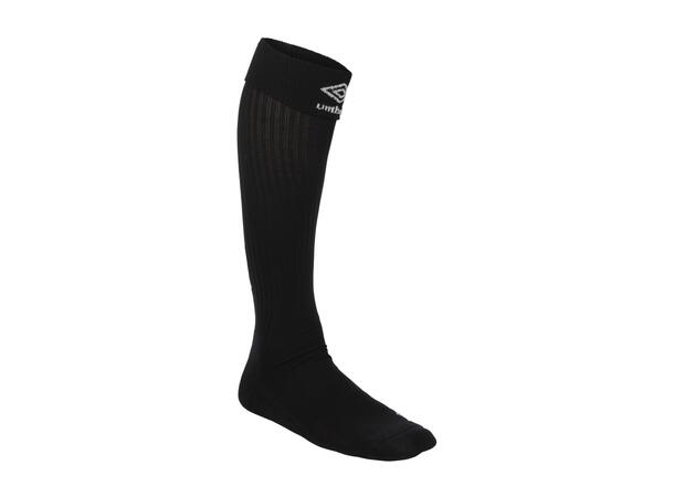 UMBRO UX Elite Fotb.Str Svart/Vit 40-44 Fotbollstrumpa elit 