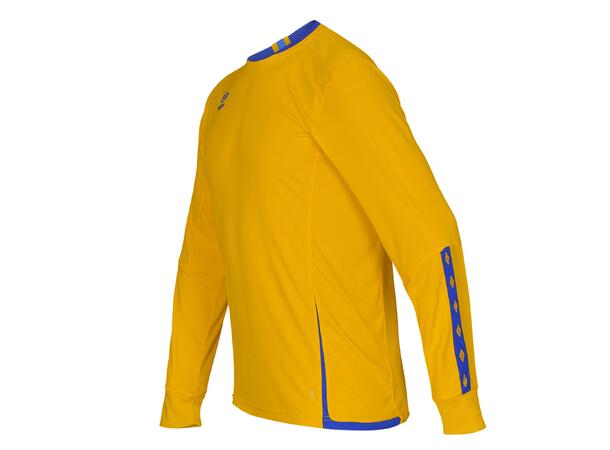 UMBRO UX Elite LS Jsy Gul/Blå M Matchtröja lång ärm 