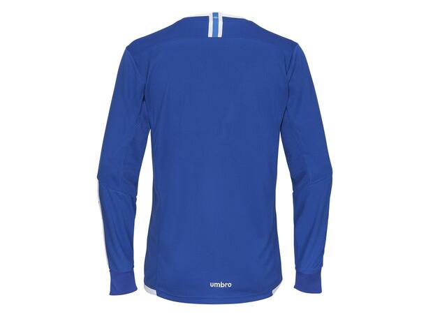 UMBRO UX Elite LS Jsy Jr Blå/Vit 152 Matchtröja lång ärm 