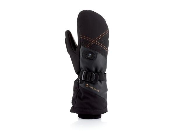 THERM-IC ULTRA HEAT MITTEN WMN Svart M Tumvantar med batteri & laddkabel, dam 