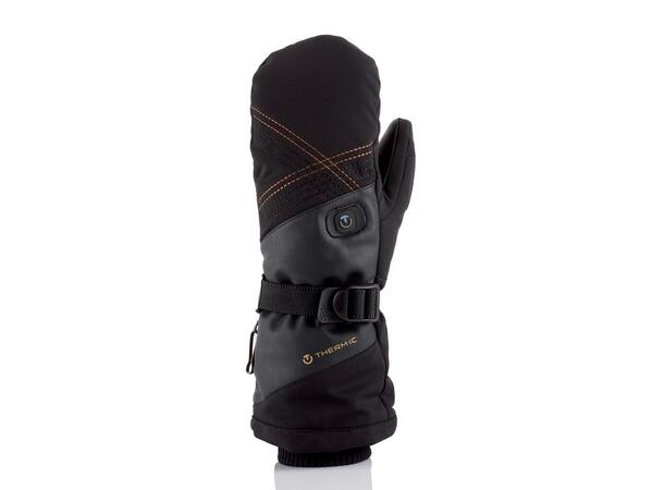 THERM-IC ULTRA HEAT MITTEN WMN Svart M Tumvantar med batteri & laddkabel, dam 