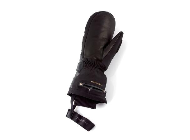 THERM-IC ULTRA HEAT MITTEN WMN Svart M Tumvantar med batteri & laddkabel, dam 