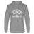 UMBRO Basic Logo Hood Jr Grå 128 Luvtröja med stor logo junior 