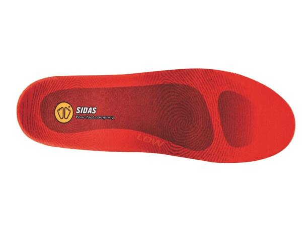SIDAS 3FEET WINTER LOW Orange S Formade iläggssulor lågt fotvalv 