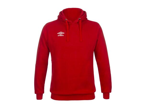UMBRO Basic Hood Jr Röd 164 Klassisk luvtröja junior 