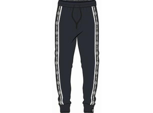 UMBRO Taped Fleece Jogger Svart M Joggingbyxa 