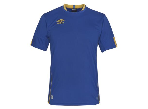 UMBRO UX Elite SS Jsy Blå/Gul S Matchtröja kort ärm 