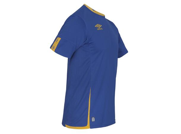 UMBRO UX Elite SS Jsy Blå/Gul S Matchtröja kort ärm 