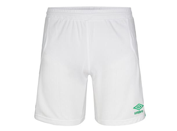 UMBRO UX Elite Shorts Jr Vit/Grön 128 Kortbyxa junior 