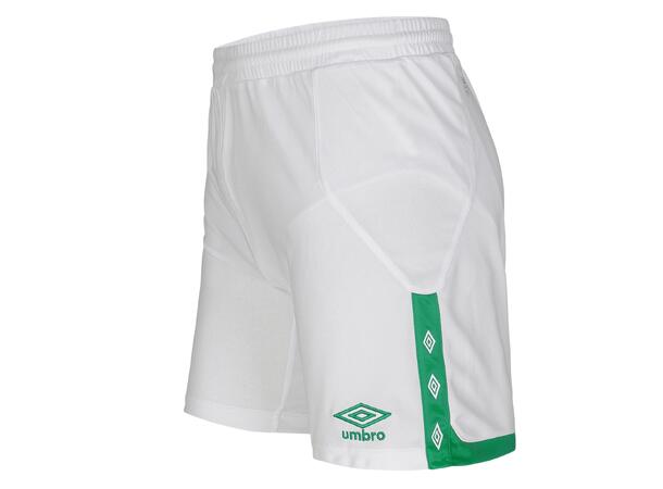 UMBRO UX Elite Shorts Jr Vit/Grön 128 Kortbyxa junior 
