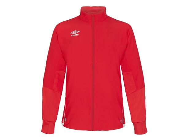UMBRO UX Elite Trn Jkt Röd/Vit XL Vindtät träningsjacka 