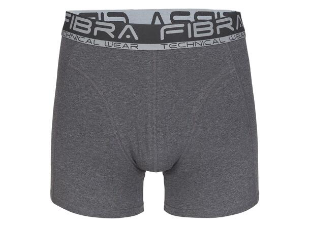 FIBRA Apex Boxer 2-p Svart/Grå L Boxerkalsonger 2-pack herr 
