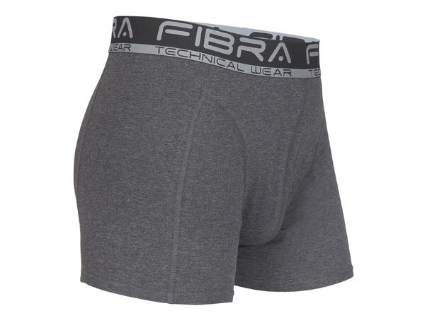 FIBRA Apex Boxer 2-p Svart/Grå L Boxerkalsonger 2-pack herr 