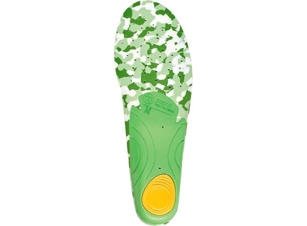 SIDAS 3D OUTDOOR Grön M Formade iläggssulor vandring 