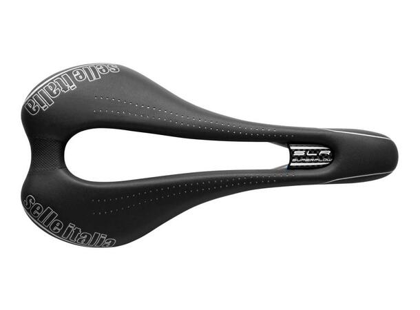 SELLE SLR TI316 SUPERFLOW Svart L3 Selle Italia sadel landsväg 