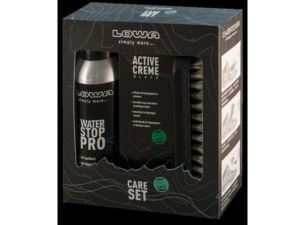 LOWA CARE SET - Black Edition Skovårdskit 