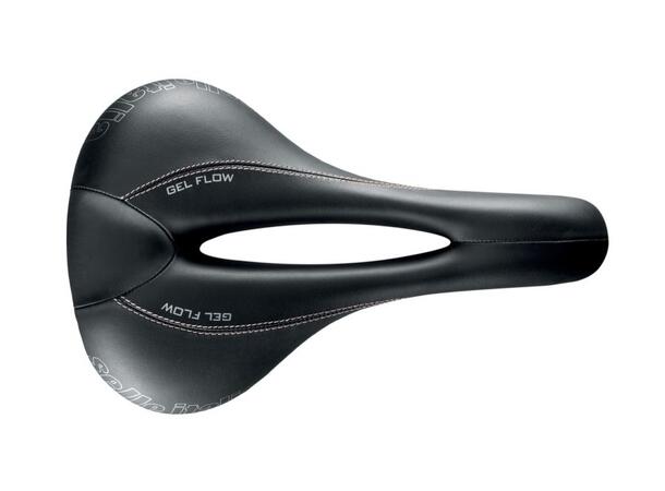 SELLE DONNA FLOW Svart L Cykelsadel landsväg dam 