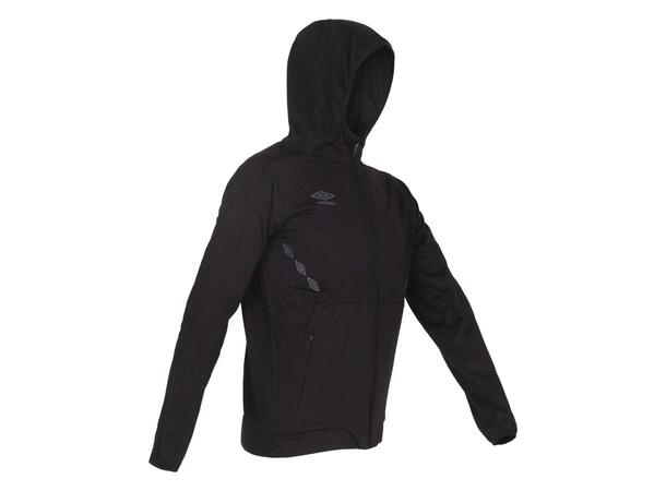 UMBRO Core Tech Hood Zip Jr Svart 152 Luvtröja med hel dragkedja junior 