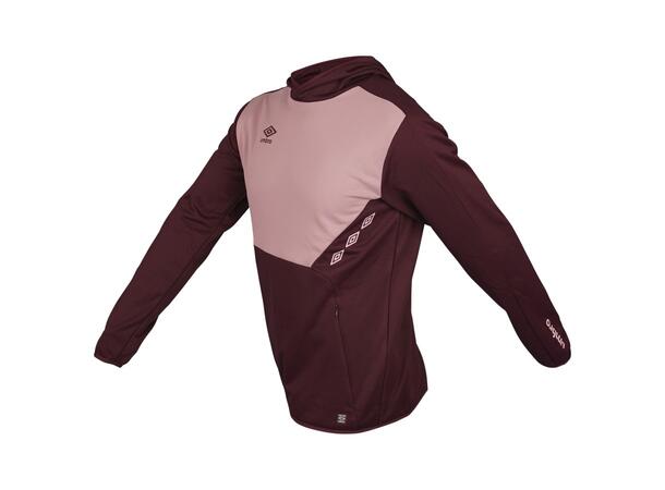 UMBRO Core Tech Hoodie Vinröd XS Sweater med luva 