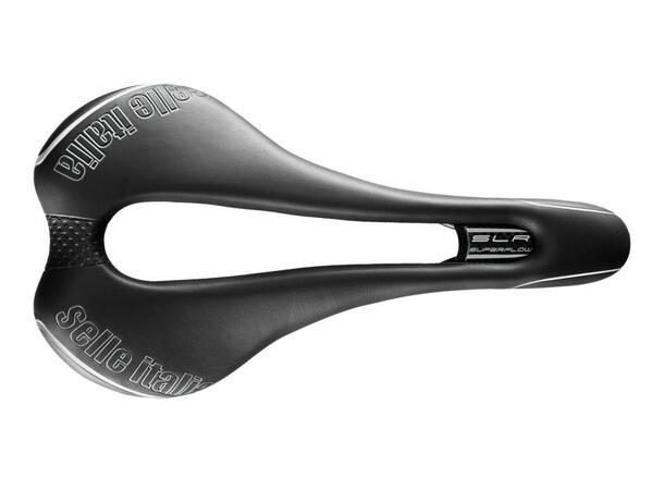 SELLE SLR TM SUPERFLOW Svart L Cykelsadel landsväg 