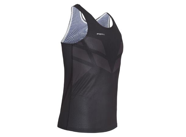 FIBRA Xtrm Singlet Svart S Linne herr 
