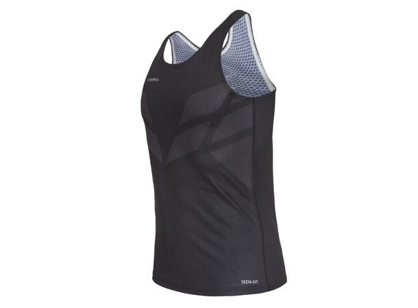 FIBRA Xtrm Singlet Svart S Linne herr 