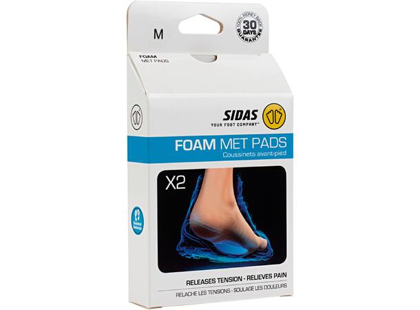 SIDAS FOAM MET PADS Blå S Dämpande fotvalv i Latexskum (1 par) 