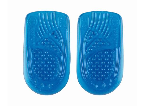 SIDAS GEL HEEL PADS Blå L/XL Dämpande hälinlägg i gel (1 par) 