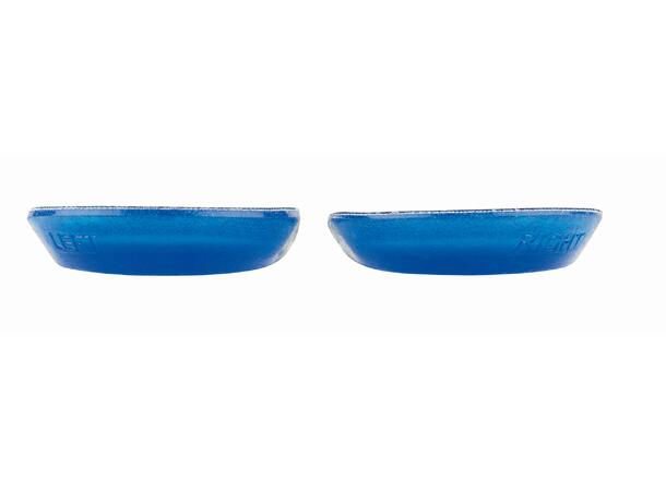 SIDAS GEL HEEL PADS Blå L/XL Dämpande hälinlägg i gel (1 par) 