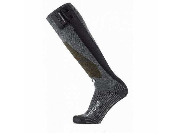 THERM-IC FUSION OUTDO.+1400B Svart 35-38 Set med strumpor, batteri och laddkabel 