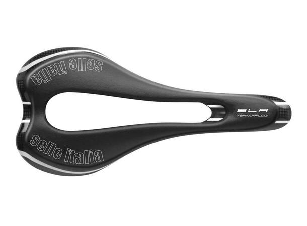 SELLE SLR TEKNO SUPERFLOW Svart S3 Selle Italia sadel landsväg 