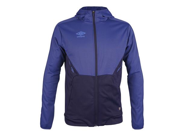 UMBRO Core Tech Hood Zip Blå L Luvtröja med hel dragkedja 