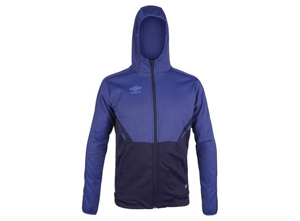 UMBRO Core Tech Hood Zip Blå L Luvtröja med hel dragkedja 