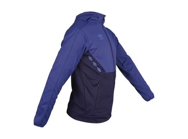 UMBRO Core Tech Hood Zip Blå L Luvtröja med hel dragkedja 