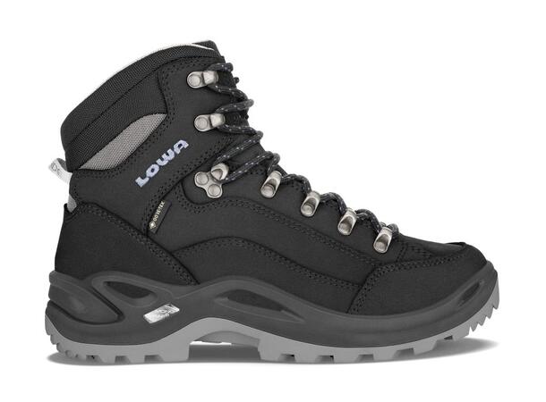 LOWA RENEGADE GTX MID WS Svart/Blå 4,5 Vandringskänga med Gore-Tex dam 